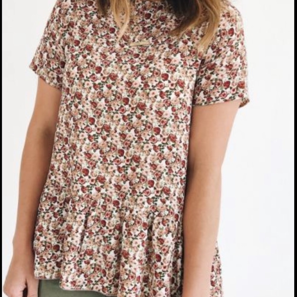 Roolee floral peplum